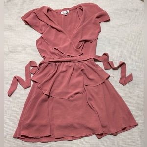 She & Sky Barbie Pink Mini Dress